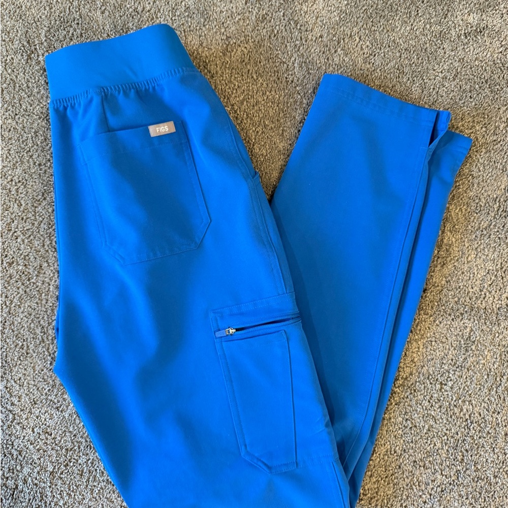 Blue Drawstring Pants - image 2